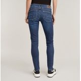 G-Star - D25522-D829-89 - Jeans Lynn Mid Skinny - Blauw - Casual - Katoen - Denim