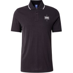 G-Star - D25719-D248-6484 - Polo - Zwart - Katoen - Korte Mouwen