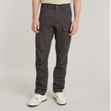 G-Starvoor mannen. D25523-D846-976 Cargo 3D Normale Taps toelopende broek grijs (27/30), Casual, Katoen