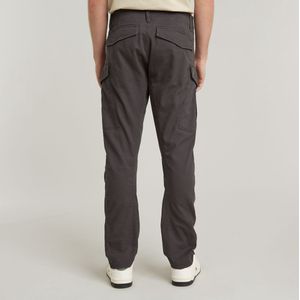 G-Starvoor mannen. D25523-D846-976 Cargo 3D Normale Taps toelopende broek grijs (27/30), Casual, Katoen