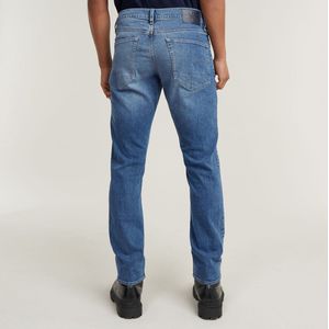 G-Star RAW - 3301 Regular Tapered Jeans - Midden Blauw - Heren