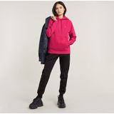 G-Starvoor vrouwen. D21255-C235-G694 Premium Core Hoodie 2.0 roze (XXS), Casual, Katoen, Duurzaam