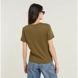 G-Star RAW - Front Seam Top - Groen - Dames