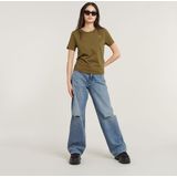 G-Star RAW - Front Seam Top - Groen - Dames