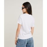 G-star - Old Skool Logo R - T-shirt - Zwart - 100% Biologisch Katoen