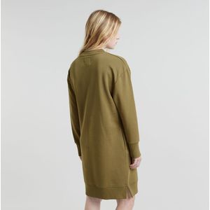 G-Star - D25041-D797-735 Sweaterjurk - Groen - Katoen - Lange Mouwen