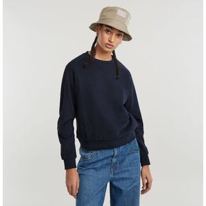 G-Star RAW - Sleeve Construction - Sweatshirt - Marineblauw - Biologisch Katoen