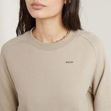 G-Star - D25045-D589-B736 - Sweatshirt - Bruin - Lange Mouwen - Biologisch Katoen - Duurzaam