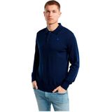 G-star Premium Core Dunda Lange Mouw Poloshirt Blauw L Man