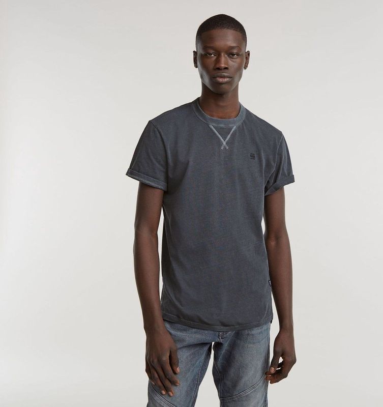G-star Nifous R T T-shirt Met Korte Mouwen Grijs L Man