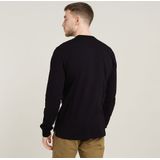 G-Star RAW - Nifous - T-shirt - Zwart - Katoen