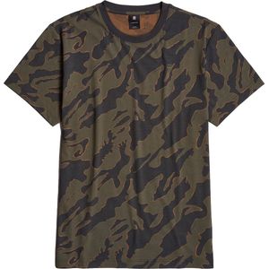 T-shirt - Camouflage - Jersey - Normale Pasvorm - Kwartmouw