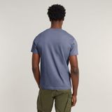 G-star - Stacked Old Skool Logo R - T-shirt - Katoen - Korte Mouwen