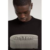 Sweater - Stacked Old Skool - Blauw - Biologisch Katoen en Polyester