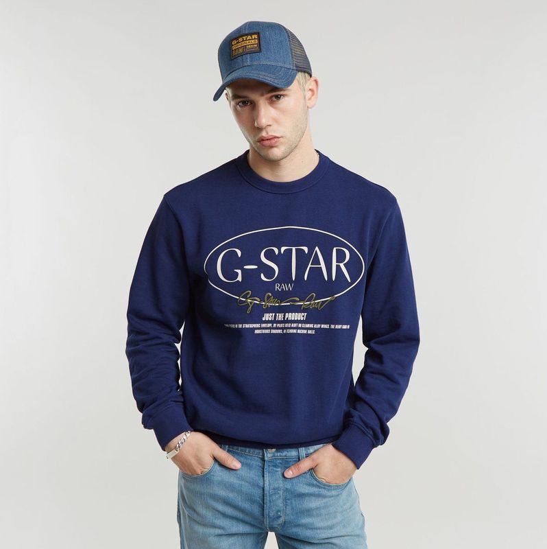 G-Star - Circle - Sweatshirt - Biologisch Katoen - Regular Fit