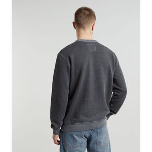 G-star Destroyed G Logo Washed Sweatshirt Grijs Man