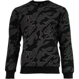 G-star Island Camo Sweatshirt Zwart Man