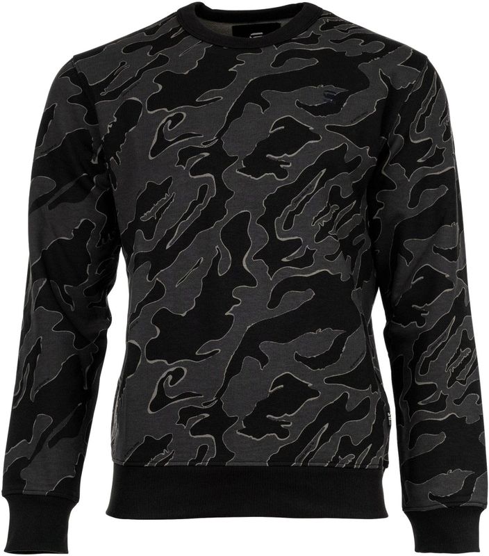 G-star Island Camo Sweatshirt Zwart Man