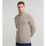 G-star Double Collar Trui Met Volledige Rits Blauw Man