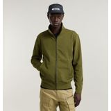 Sweatvest - Effen - Normale Pasvorm - Lange Mouw - Opstaande Kraag