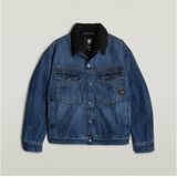 G-Star RAW Dakota sherpa jas, blauw (sun faded cloudburst D25138-D536-G339), XS
