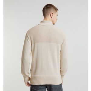 G star Fisherman Trui Met Hoge Hals Beige Man