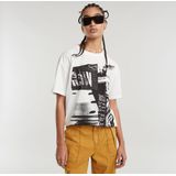 G-star - Multi Print - T-shirt - Korte Mouwen - Loose Fit