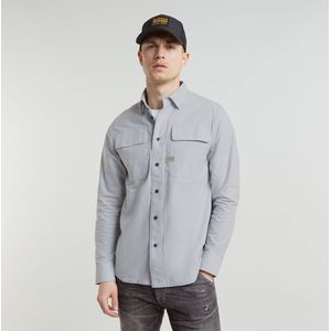 G-Star Raw - CPO Regular - Overhemd - Blauw - 100% Katoen