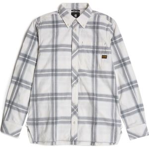 G-Star RAW - Regular Overhemd - Milk Hank Check - Met Eén Zak