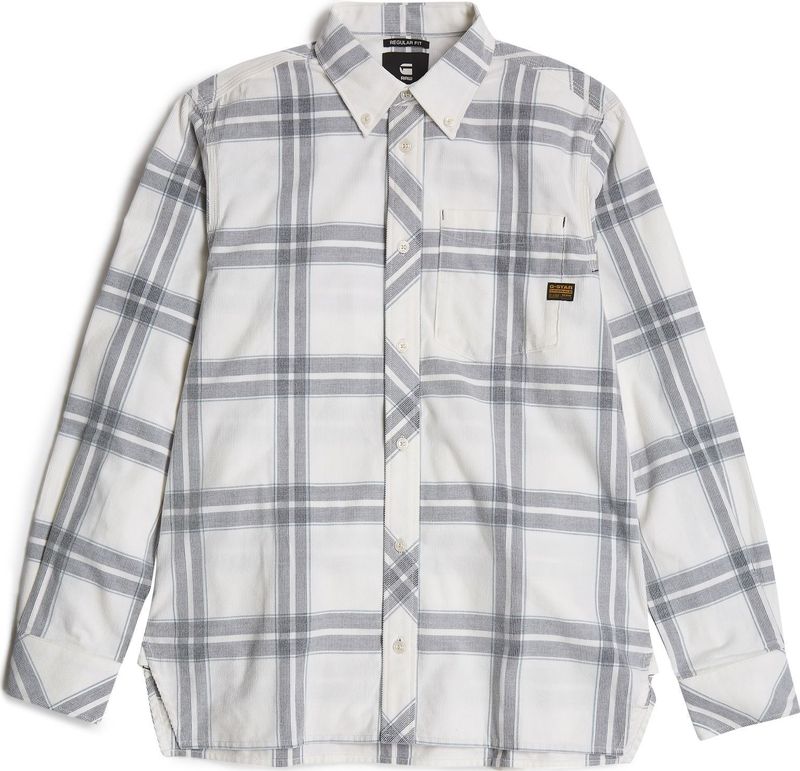 One Pocket - Meerkleurig - Shirt - Katoen - Button-down met Borstzak