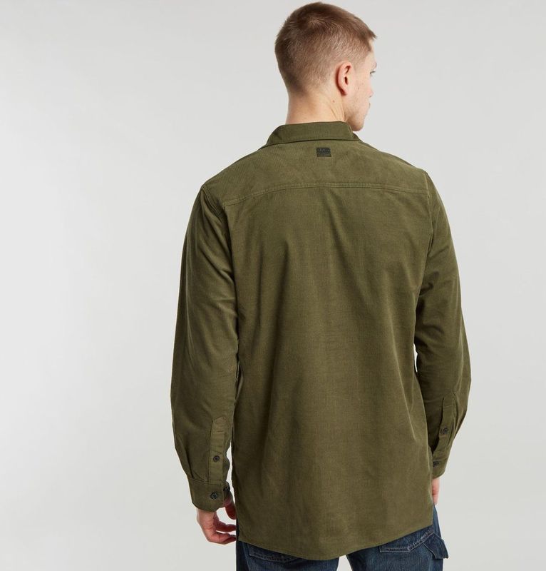 G-star - Clean - Overhemd - Lange Mouwen - 100% Katoen - Rechte Pasvorm
