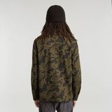 G-Starvoor mannen. D25199-D386-G739 Slant Pocket Regular Overhemd groen (XS), Casual, Lange mouwen, Duurzaam