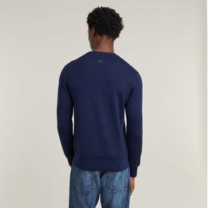 G-Star RAW - D25174-D847-6484 - Gebreide Trui - Zwart - Gerecyclede Wol