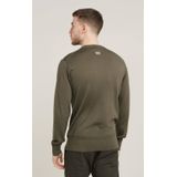 G-Star RAW - Premium Core - Gebreide Trui - Zwart - 100% Verantwoorde Merino Wol