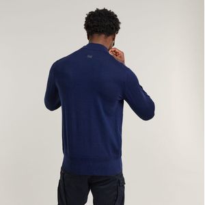 G-Star RAW - D25175-D847-1305 - Coltrui - Marineblauw - Gerecyclede Wol