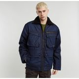 Utility - Sherpa Jack - Katoen - Marineblauw - Lange Mouwen