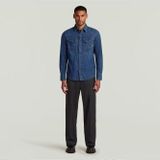 G-Star RAW - Denim Shirt - Blauw - 100% Katoen