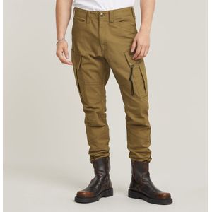 Broek - Bruin - Katoen - Skinny Pasvorm Met Cargo Zakken