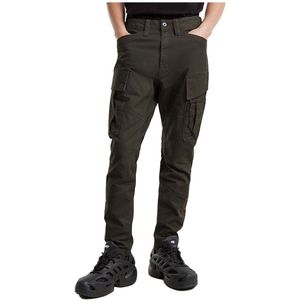 Cargobroek - Zip Pocket 3D - Kaki - 98% Katoen, 2% Elastan