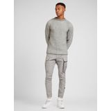 Cargobroek - Zip Pocket 3D - Zwart - Katoen/Elastaan - Skinny Fit