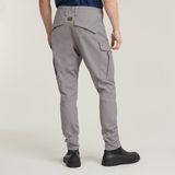 Cargobroek - Zip Pocket 3D - Zwart - Katoen/Elastaan - Skinny Fit