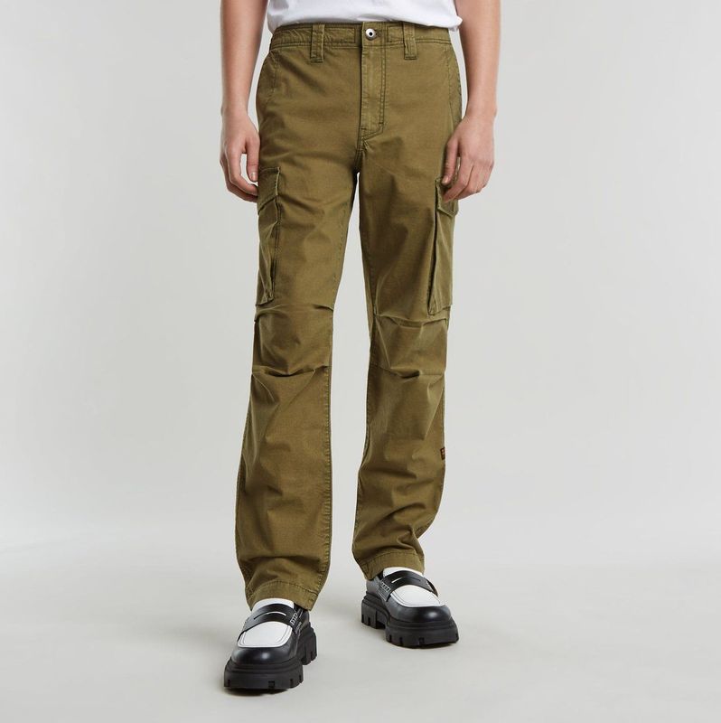 G-STAR RAW - Core Regular - Cargobroek - Groen