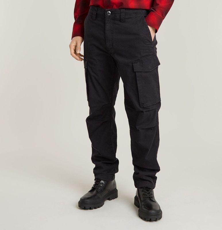 G-Star RAW Core Regular cargobroek, Zwart (Dk Black D24309-d729-6484), 30W x 34L