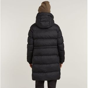 G-star - D25188-B958 - Parka Puffer Jas - Regular Fit - Midi Lengte - Zwart