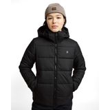 Meefic - Gewatteerde Jas - Zwart - Gerecycled Polyester - Casual