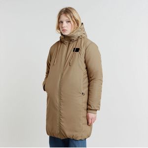 Parka Reversible - Midi Lengte - Groen - 100% Polyester (Recycled)