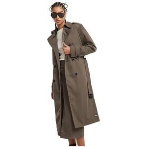 G-Starvoor vrouwen. D25197-D728-273 Trenchcoat bruin (XL), Casual, Polyamide, Lange mouwen, Duurzaam