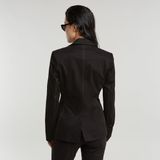 G-star - Classic Fitted Blazer - Blazer - Zwart - 97% Katoen - 3% Elastaan