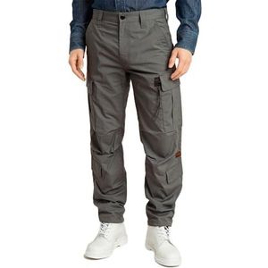 G-Starvoor mannen. D23677-D308-1260 P-3 Sportieve Broek Regular Cargo Grijs (27), Casual, Katoen, Duurzaam