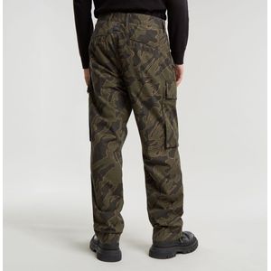 G-Star RAW - R-3N Regular Straight Cargo - Meerkleurig - Katoen - Shadow Olive Island Camo